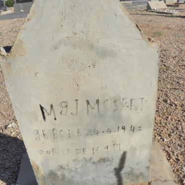 MOSTERT M.G.J. 1942-1943