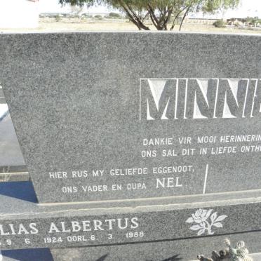 MINNIE Elias Albertus 1924-1988
