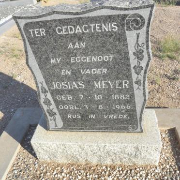 MEYER Josias 1882-1966