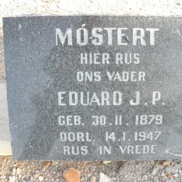 MOSTERT Eduard J.P. 1879-1947
