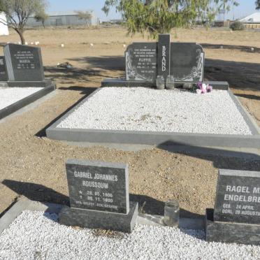 ROUSSOUW Gabriel Johannes 1906-1990 &amp; Ragel Maria ENGELBRECHT 1916-2004