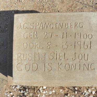 SPANGENBERG J.C. 1900-1961
