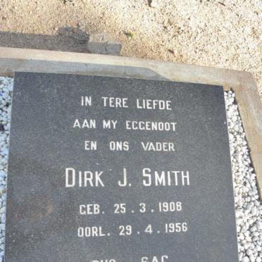 SMITH Dirk J. 1908-1956