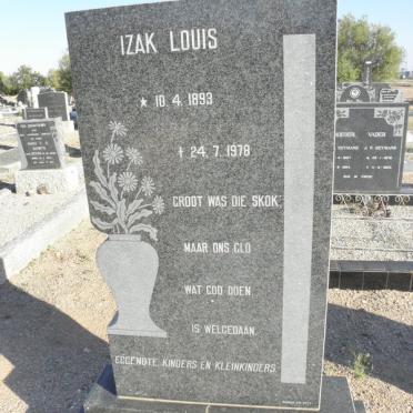 STRAUSS Izak Louis 1893-1979