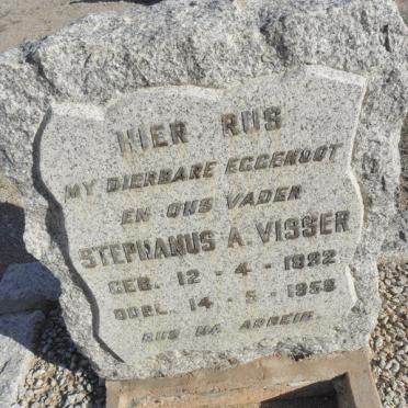 VISSER Stephanus A. 1892-1958
