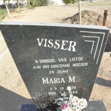 VISSER Maria M. 1898-1944
