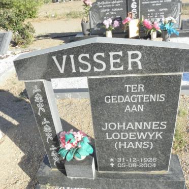 VISSER Johannes Lodewyk 1926-2004