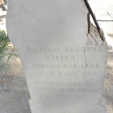 VISSER Nicolaas Jacobus 1862-1943