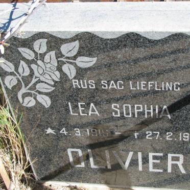 OLIVIER Lea Sophia 1915-1916