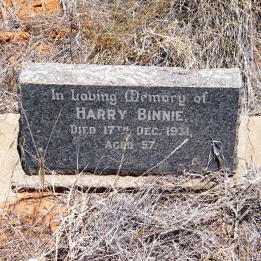 BINNIE Harry -1931