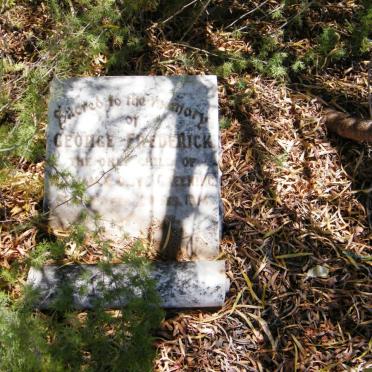 Northern Cape, BARKLY WEST district, Delportshoop, Sydney on Vaal, old mine cemetery