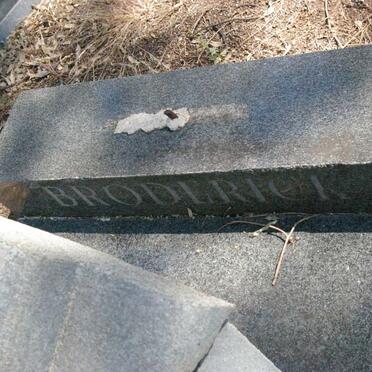 BRODERICK Christjan W.? 1908-1969