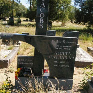 JACOBS Aletta Catharina 1939-1970