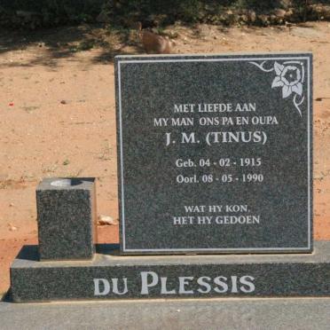 PLESSIS J.M., du 1915-1990