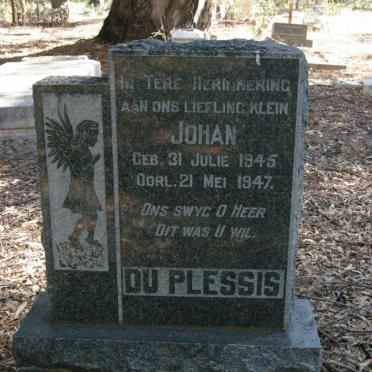 PLESSIS Johan, du 1945-1947