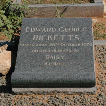 RICKETTS Edward George -1976