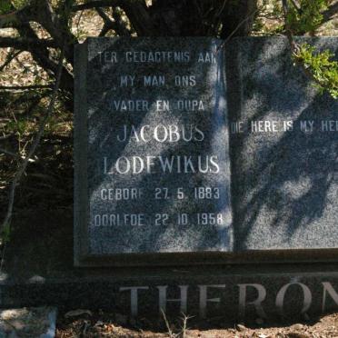 THERON Jacobus Lodewikus 1883-1958