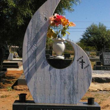 VENTER Gottlieb Christiaan 1946-1988