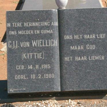 WIELLICH C.J.J., von 1915-1980