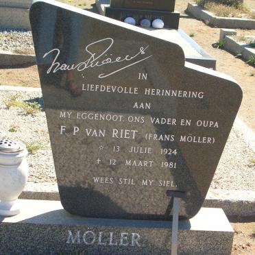 MÖLLER F.P. van Riet 1924-1981