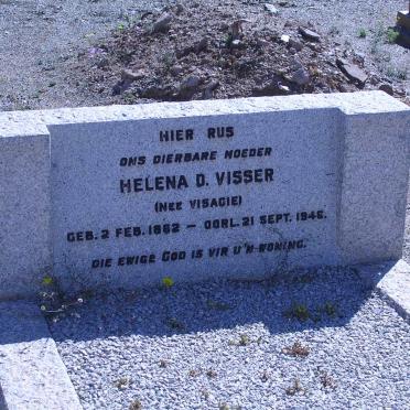 VISSER Helena D. nee VISAGIE 1862-1946