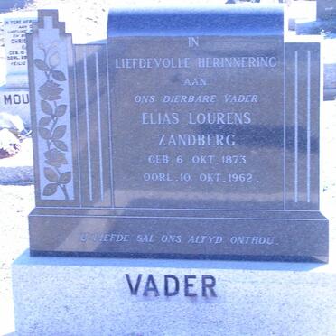 ZANDBERG Elias Lourens 1873-1962