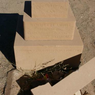 BELLINGHAN Henriette Louise nee MOMBERG 1878-1918