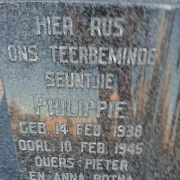 BOTHA Philippie 1938-1945