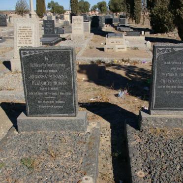 HUMAN Wynand Frederik Christoffel 1885-1956 &amp; Johanna Susanna Elizabeth V.D. MERWE 1887-1950