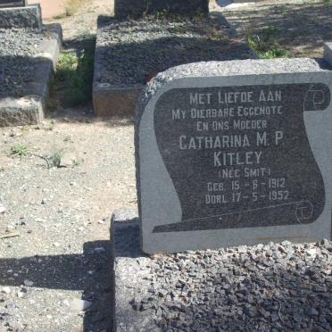 KITLEY Catharina M.P. nee SMIT 1912-1952