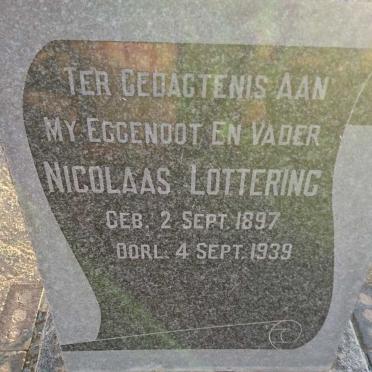 LOTTERING Nicolaas 1897-1939