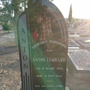 LOMBARD Anton 1929-1956