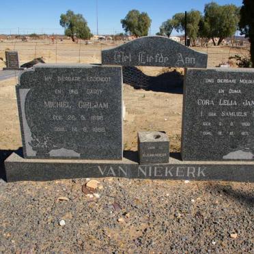 NIEKERK Michiel Gieljam, van 1896-1968 &amp; Cora Lelia Jane SAMUELS 1900-1971