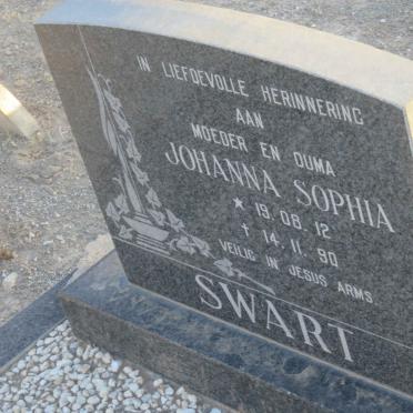 SWART Johanna Sophia 1912-1990