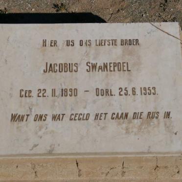 SWANEPOEL Jacobus 1890-1953