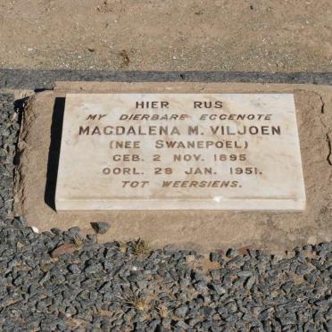 VILJOEN Magdalena M. nee SWANEPOEL 1895-1951