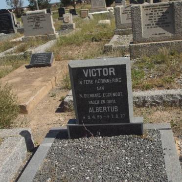 VICTOR Albertus 1893-1977