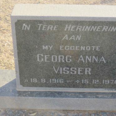 VISSER Georg Anna 1916-1976