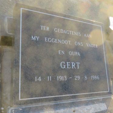 ? Gert 1913-1986
