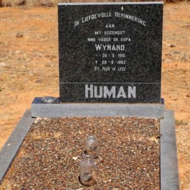 HUMAN Wynand 1910-1983