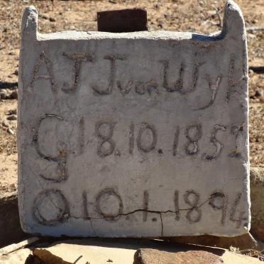 Northern Cape, CALVINIA district, Klaver Vlei 1020, Klawervlei, farm cemetery