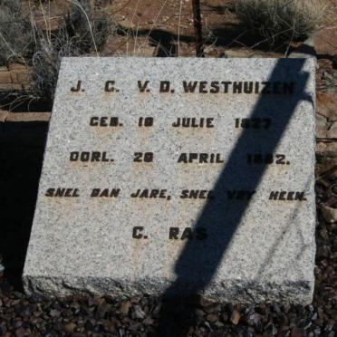 WESTHUIZEN J.G., V.D. 1827-1882