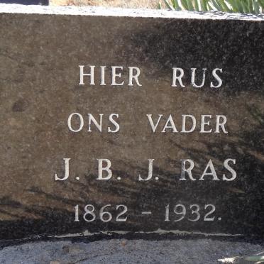 RAS Jacobus Barend Johannes 1862-1932