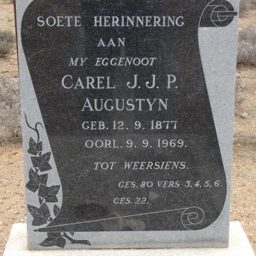 AUGUSTYN Carel J.J.P. 1877-1969
