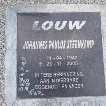 LOUW Johannes Paulus Steenkamp 1942-2005