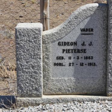 PIETERSE Gideon J.J. 1863-1913 &amp; Martha A.C. STEENKAMP 1864-1931 :: PIETERSE Hester J.H. 1884-1943