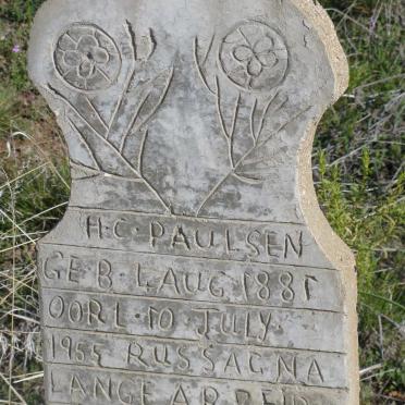 PAULSEN H.C. 1881-1955