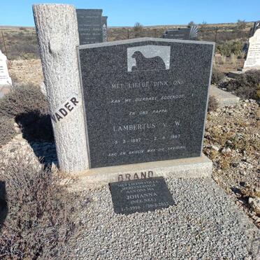 BRAND Lambertus V. W. 1897-1967 & Johanna NEL 1916-2012