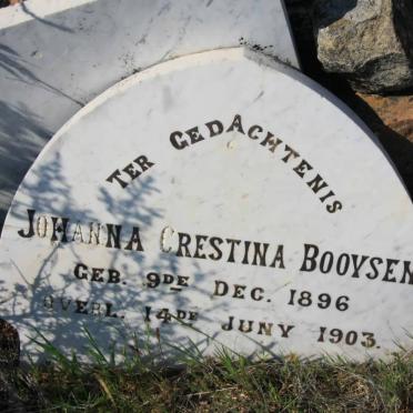 BOOYSEN Johanna Crestina 1896-1903