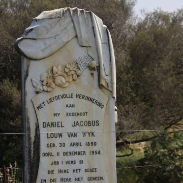 WYK Daniel Jacobus Louw, van 1890-1954
